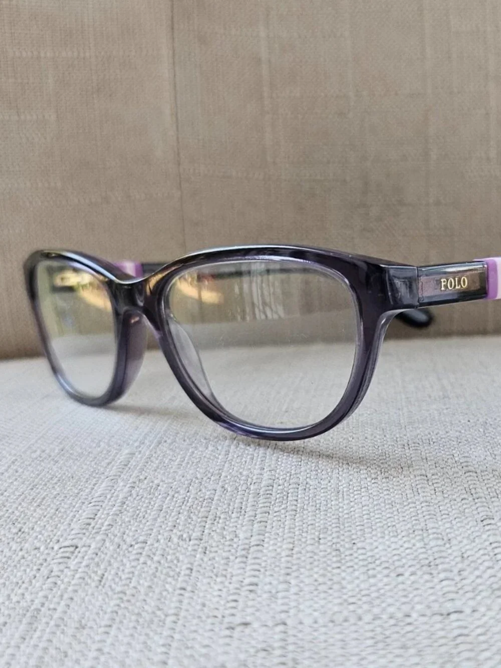 Polo Ralph Lauren Women Eyeglasses Frame Purple Tone POLO8542 Eyewear Small